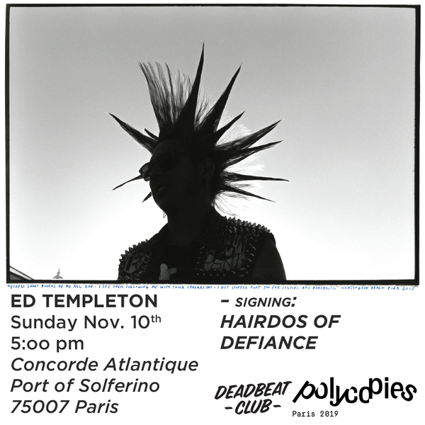 Ed Templeton Signing - Hairdos of Defiance